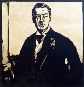 Rt. On. Joseph Chamberlain (1836-1914) illustrazione da 