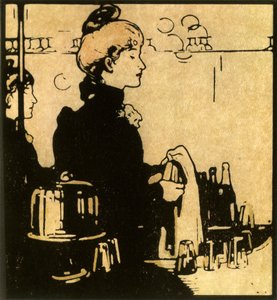 La Barista, 1888, 1946 da William Nicholson