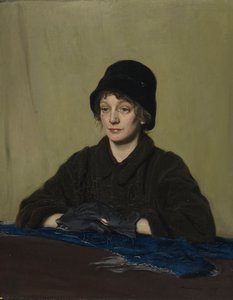 La Ragazza con un Guanto Strappato da William Nicholson