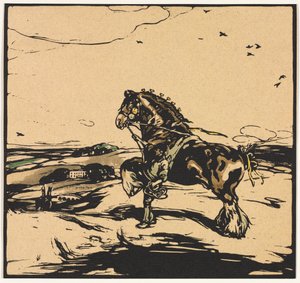 Il Cavallo da Tiro da William Nicholson