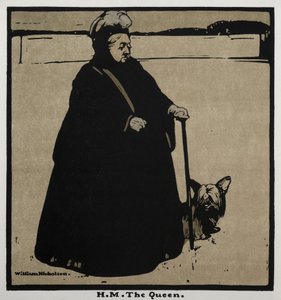 Dodici Ritratti: S. M. la Regina da William Nicholson