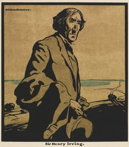 Dodici Ritratti: Sir Henry Irving da William Nicholson