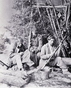 Vita del Trapper in Canada (foto)