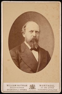Ritratto di Othniel Charles Marsh, circa 1875 da William Notman