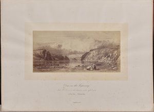 Vista sul Saguenay da William Notman