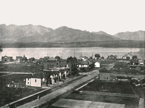 Il porto, Vancouver, Canada, 1895 da William Notman and Son