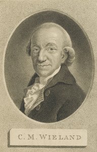 Ritratto del poeta e scrittore Christoph Martin Wieland 1733-1813