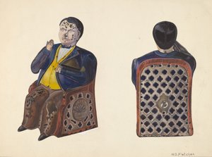 Salvadanaio Tammany, c. 1937 da William O. Fletcher