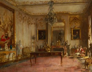 Interno di Park Lane da William Orpen