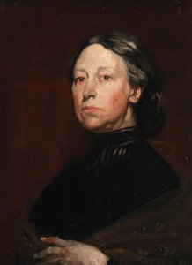 Ritratto di Augusta Gregory (1852-1932), drammaturga e folclorista da William Orpen