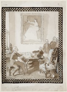 Studio per il dipinto a olio 