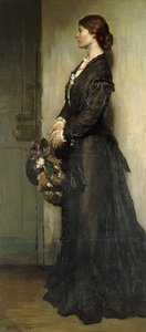La signora in nero da William Orpen