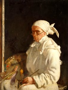 Il pittore: autoritratto con occhiali da William Orpen