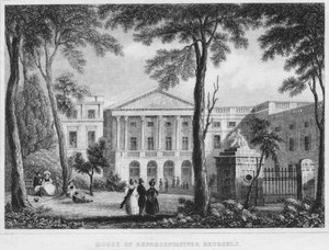 Camera dei rappresentanti, Bruxelles, 1850