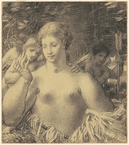 Nudo con cherubini