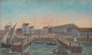 Vecchie Scale del Traghetto, 1870s da William P. Chappel