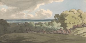 Veduta attraverso il Tamigi dal parco di Greenwich da William P. Sherlock