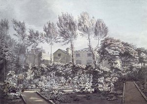 Il giardino a Strawberry Hill, c.1780