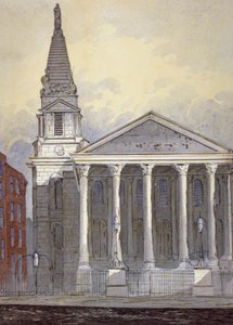 Chiesa di San Giorgio, Hart Street, Bloomsbury, Londra da William Pearson