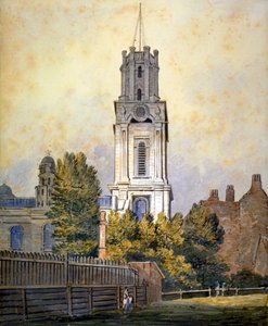 Chiesa di San Giorgio in Oriente, Stepney, Londra, c1815 da William Pearson