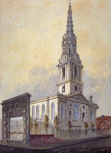 Chiesa di St Giles in the Fields, Holborn, Londra da William Pearson