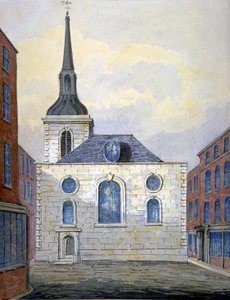 Chiesa di Santa Maria Abchurch, Città di Londra da William Pearson