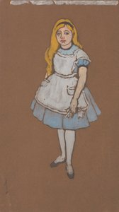 Alice (costumi per Alice nel paese delle meraviglie, 1915) da William Penhallow Henderson