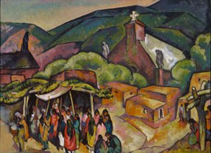 Giorno di festa: San Juan Pueblo da William Penhallow Henderson