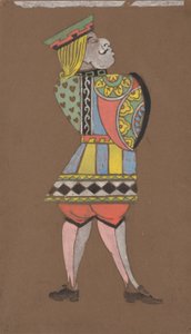 Fante di cuori (costumi per Alice nel Paese delle Meraviglie)