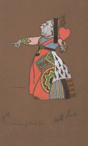 Costume della Regina di Cuori per Alice nel Paese delle Meraviglie