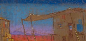 Progetto di scena per un atto unico di William Vaughn Moody da William Penhallow Henderson