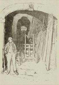 Il segugio di legno da William Penhallow Henderson