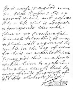 Lettera di William Penn della Pennsylvania da William Penn