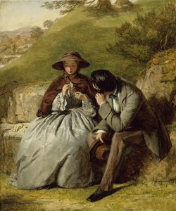 Gli amanti da William Powell Frith