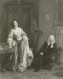 Il poeta rifiutato da William Powell Frith