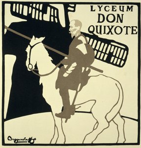 Riproduzione di un poster pubblicitario 