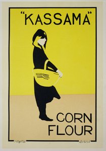 Riproduzione di un poster pubblicitario 