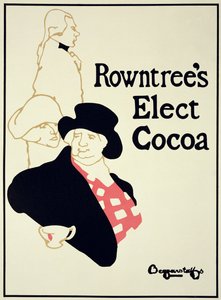 Riproduzione di un poster pubblicitario 