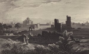 Tomba di Humayun, Delhi da William Purser