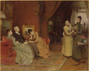 Ritratto della famiglia Joseph, 1890 da William Quiller Orchardson
