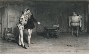 Principe Henry, Poins e Falstaff. Re Enrico IV - Prima Parte da William Quiller Orchardson