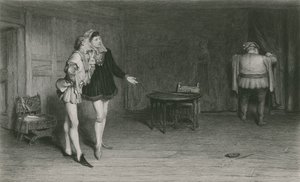 Principe Enrico, Points e Falstaff, Enrico IV, prima parte da William Quiller Orchardson