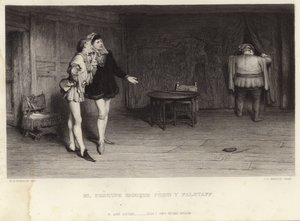 Principe Enrico e Falstaff da William Quiller Orchardson