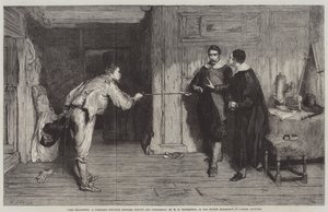 La sfida, la lotta di un puritano tra onore e coscienza da William Quiller Orchardson