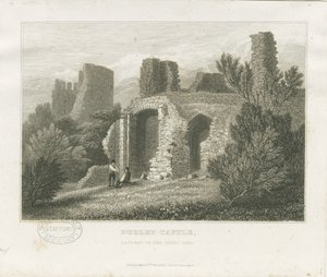 Castello di Dudley - Il Mastio: incisione, nd [c1831] da William Radclyffe