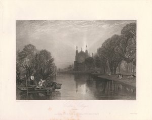 Eton College, Berkshire da William Radclyffe
