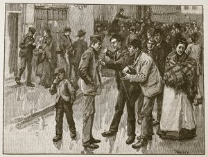 Lo sciopero di Preston, illustrazione da 