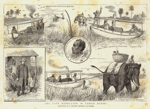 La Recente Ribellione nella Bassa Birmania