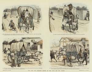La vera e divertente storia della tigre e del corriere (cromolitografia) da William Ralston