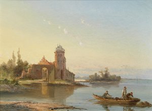 Medenbluk, Zuider Zee, Olanda, 1863 da William Raymond Dommerson